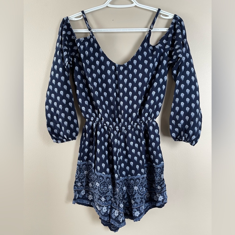 Hollister Cold Shoulder Romper